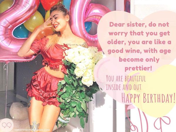 Cute Birthday Quotes for Sister 1