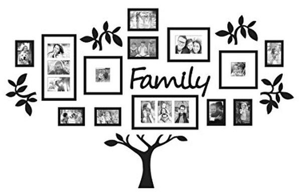 Family Tree Picture Frame Set