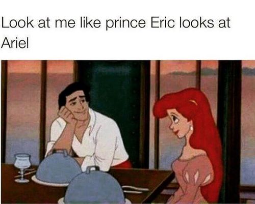 prince Eric and Ariel
