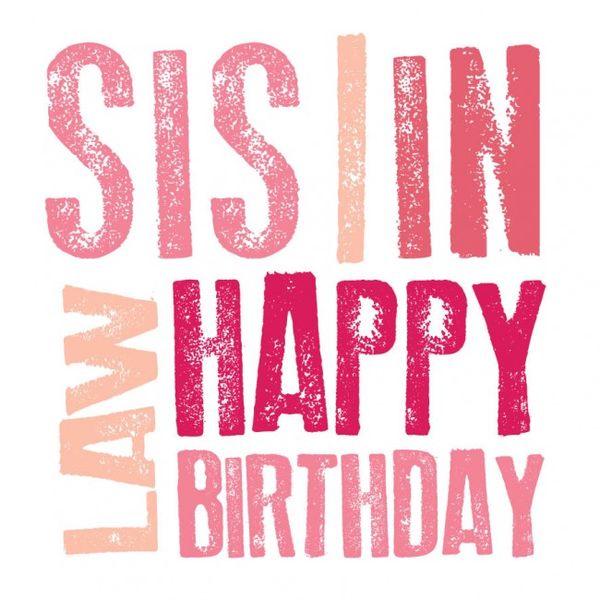 happy birthday sister in law images