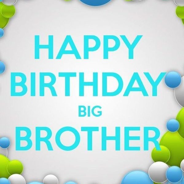 Happy Birthday Big Brother Images