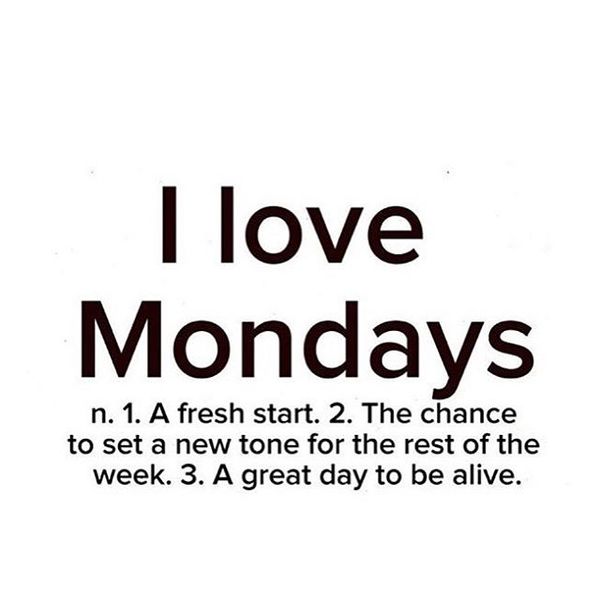 i love mondays