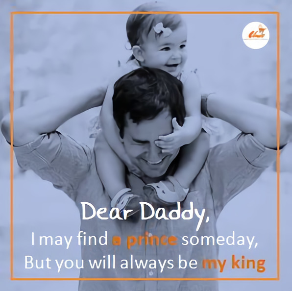 Cute Father’s Day with Interesting Quotes