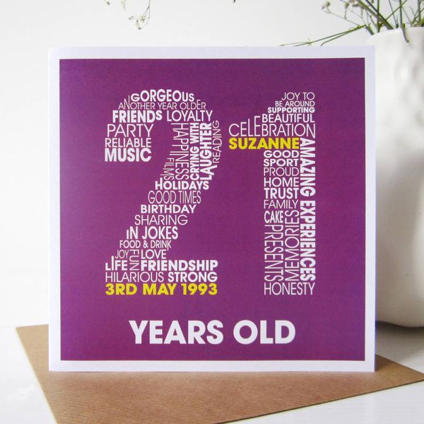 Remarkable Images of 21st Birthday Cards