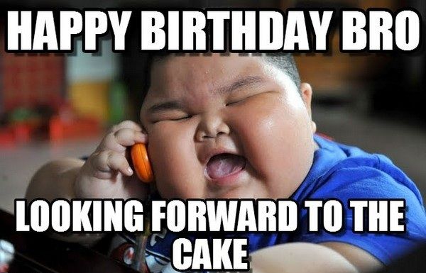 Best Cute Happy Birthday Meme Devoted to Brother
