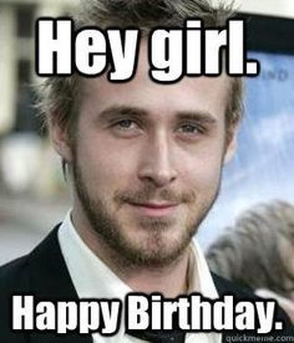 Interesting Happy Birthday Meme for a Girl