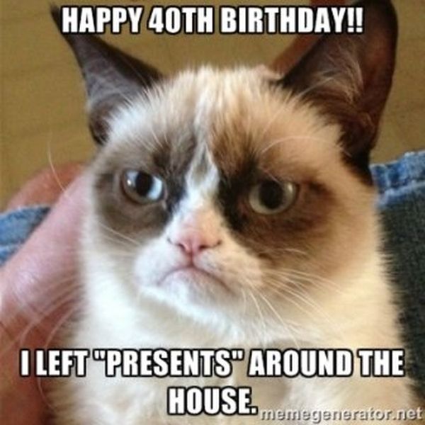 Wonderful Meme for Happy 40th Birthday 