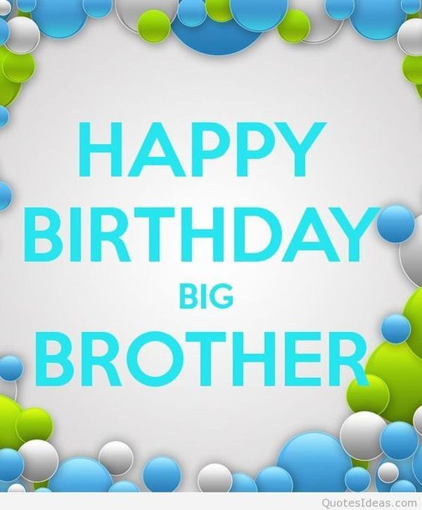 Happy Birthday Big Brother Images