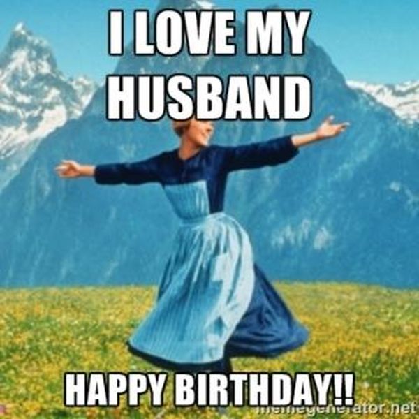 Happy Bday Meme for Beloved Husband