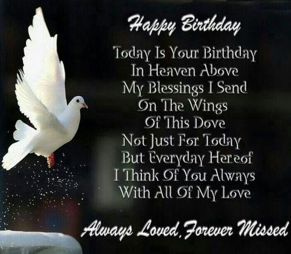 Download Happy Birthday In Heaven Quotes For Mom Dad Son Grandma Grandpa