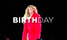 Happy Birthday Gif from Beyonce