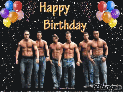 Happy Birthday with Sexy Gif Images for a Girl