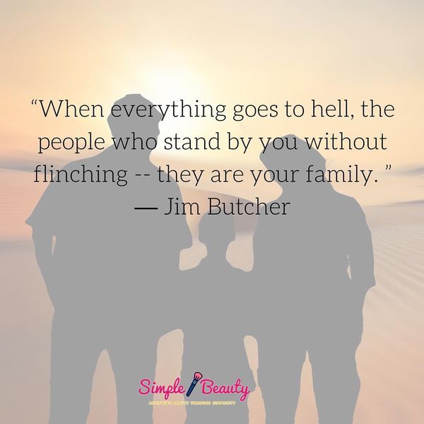 When Everything Goes to Hell, the People Who Stand by You...