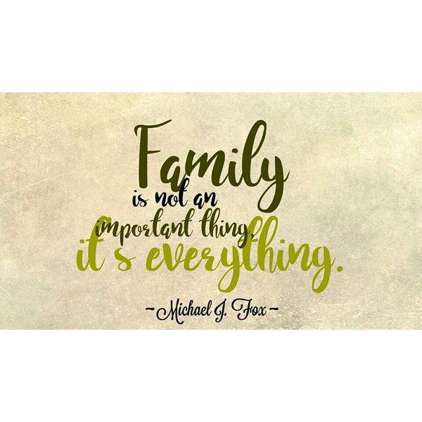 Family is Not an Important Thing.