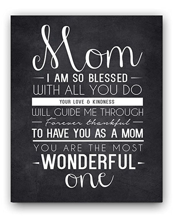 Mom Quote Sign