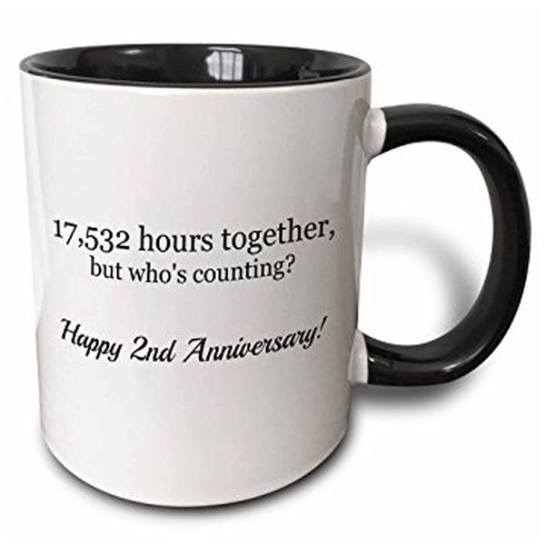 17532 Hours Together Ceramic Mug