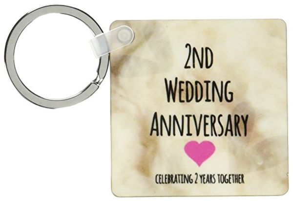 2 Years Together Keychain