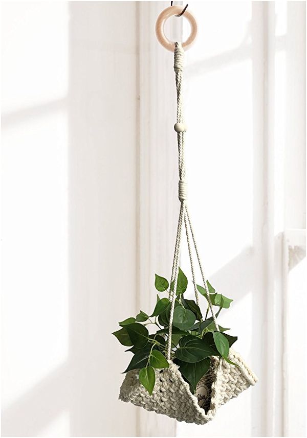 Handmade Cotton Plant Hanger