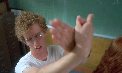 1 Dance Gif in the Performance of Napoleon Dynamite 