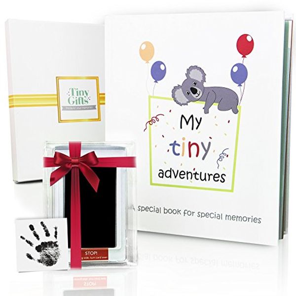 First 5 Years Baby Memory Book CleanTouch Ink Pad Gift Box