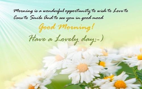 Gorgeous good morning card for girls