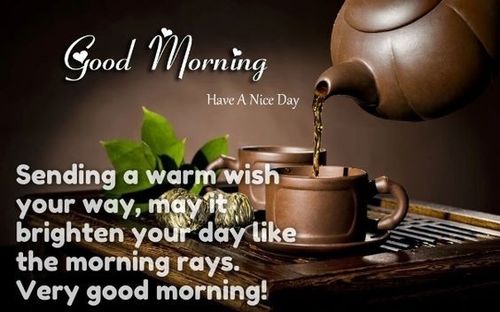 Amazing good morning card