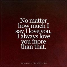 Zingy Deep I Love You More Than Life Itself Quotes