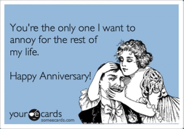 Happy Anniversary Funny Wishes 1