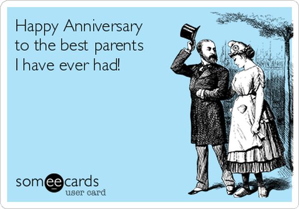 Happy Anniversary Parents Funny 1