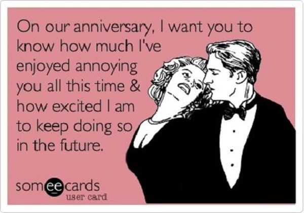 Featured image of post Happy Anniversary Meme Funny For Husband Couldn t ask for more with you by my side always