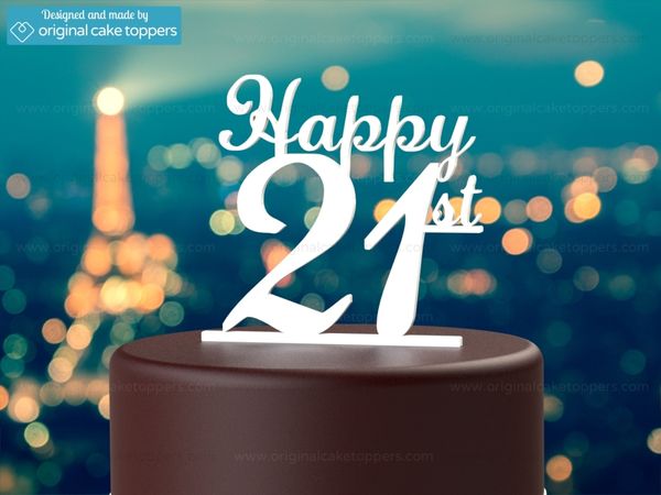 Creative 21st Birthday Wallpaper