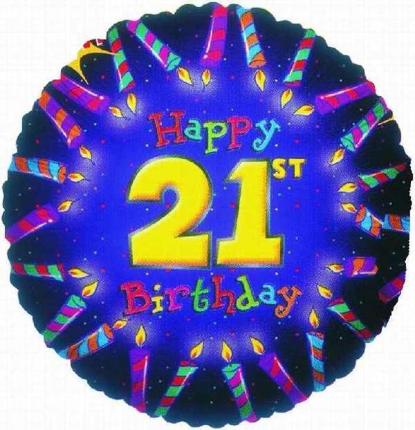 Wonderful 21st Birthday Images Graphics Free