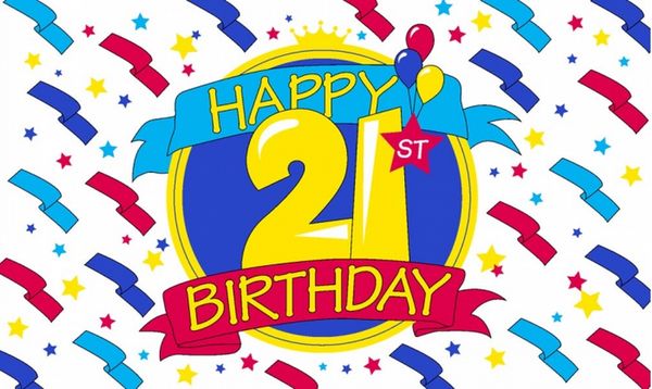 Astonishing 21st Birthday Images Graphics Free