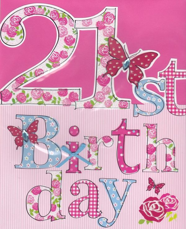 Terrific Images of 21st Birthday Cards
