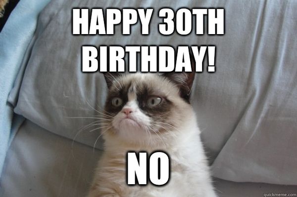 Creative Happy 30th Birthday Meme