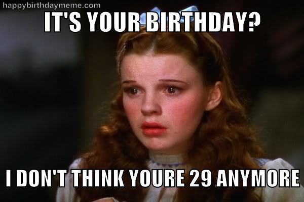 Tender Happy 30th Birthday Meme