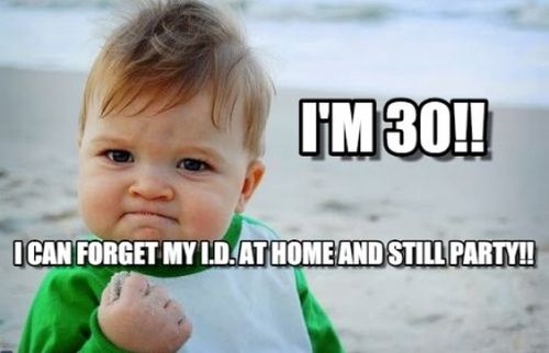 Terrific Happy 30th Birthday Meme