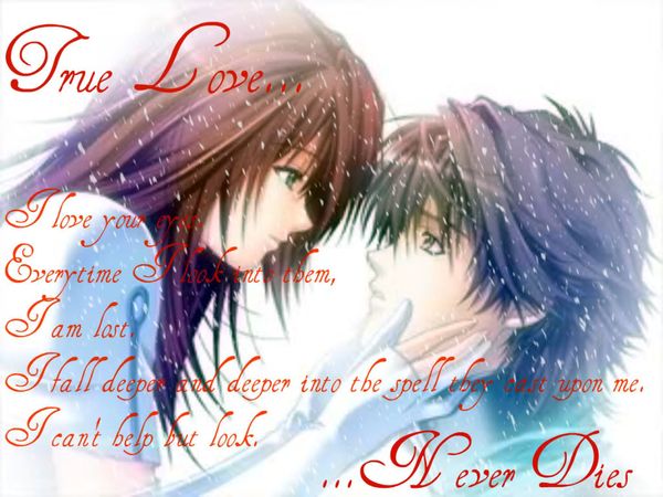 Deep Anime Quotes about Love for Him 1