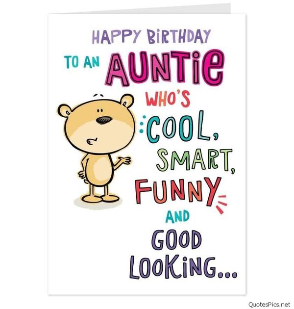 cool e-card birthday wishes for aunt