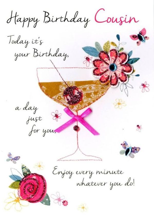 130 Happy Birthday Cousin Quotes Images And Memes