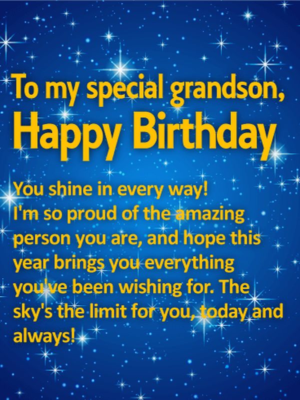 Happy Birthday Wishes for Grandson, Bday Grandson Quotes and Images