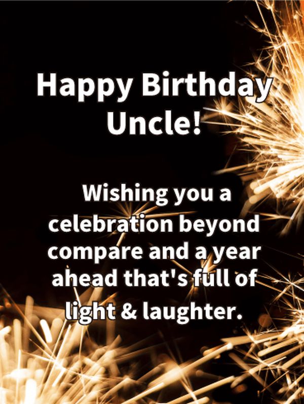 75 Best Happy Birthday Uncle Quotes & Images
