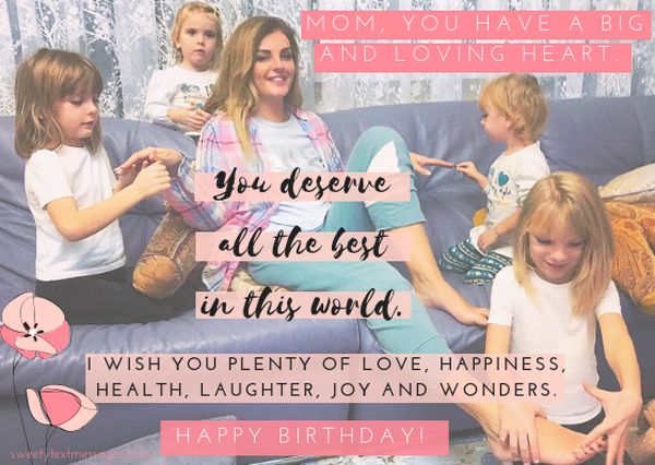 happy birthday mom quotes from kids