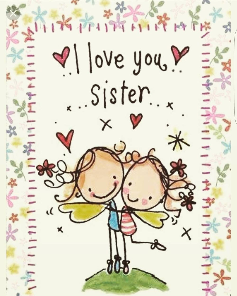 cute happy birthday sister images