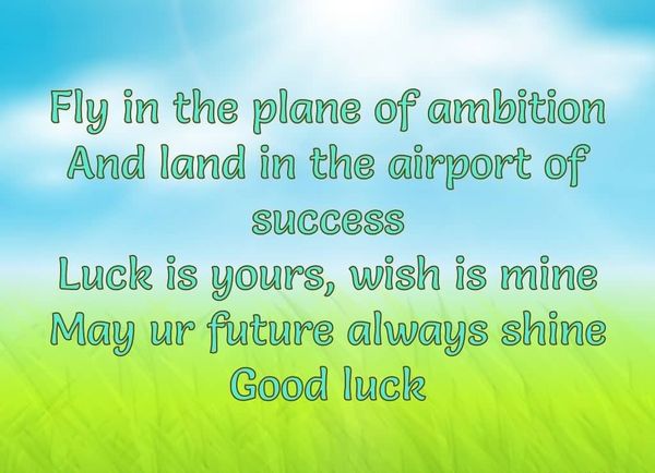 Featured image of post Good Luck Sayings