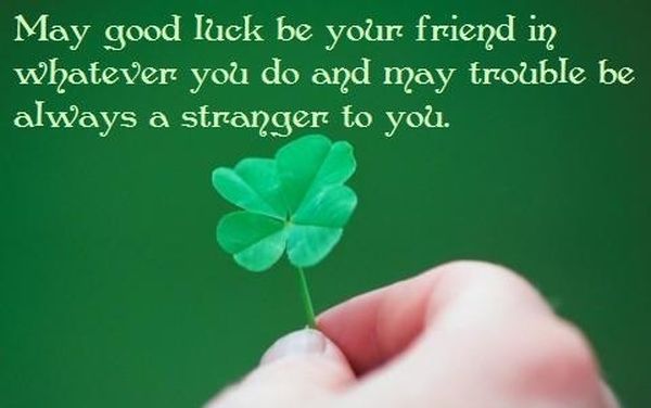 Good Luck Phrase with Positive Quotes