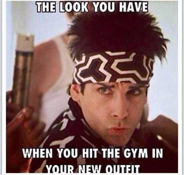 Funny Memes About Working Out in New Gym Clothes 2