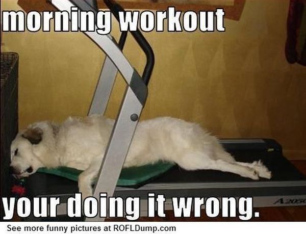 Morning Workout Meme 2