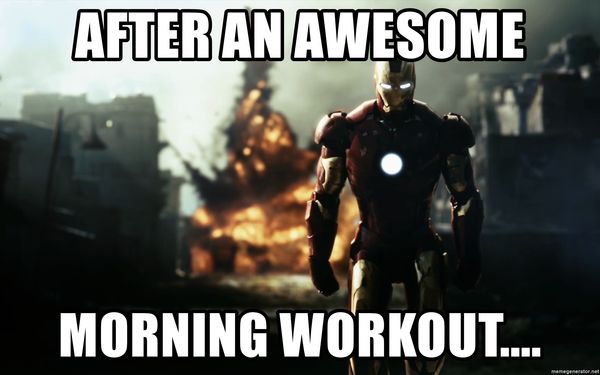 Morning Workout Meme 5