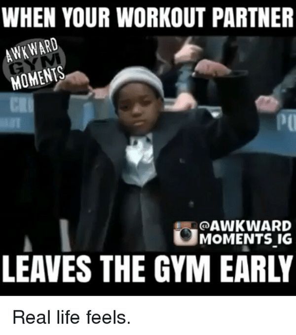 Workout Partner Meme About Your Gym Relationship 1